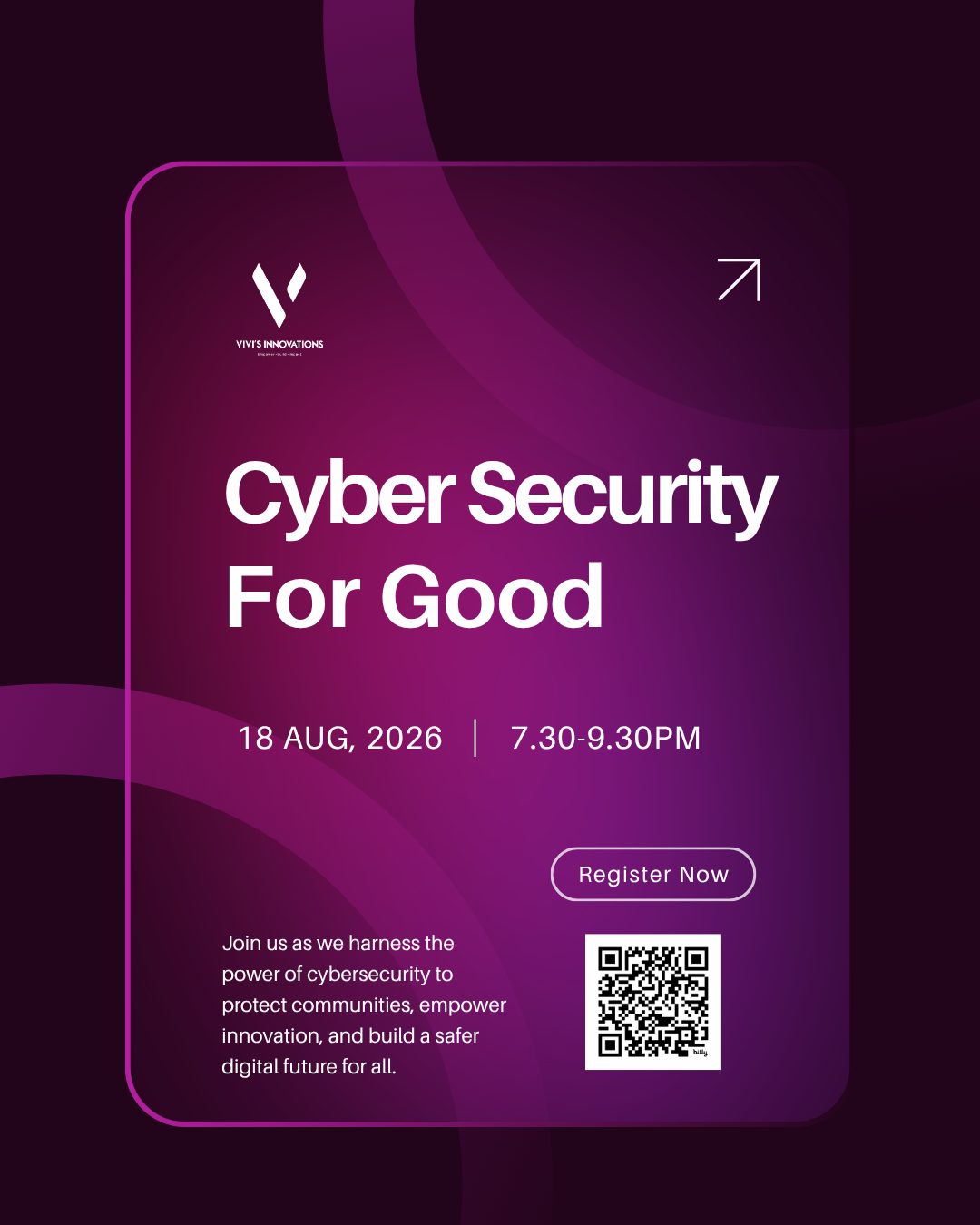 Cyber Security For Good poster
